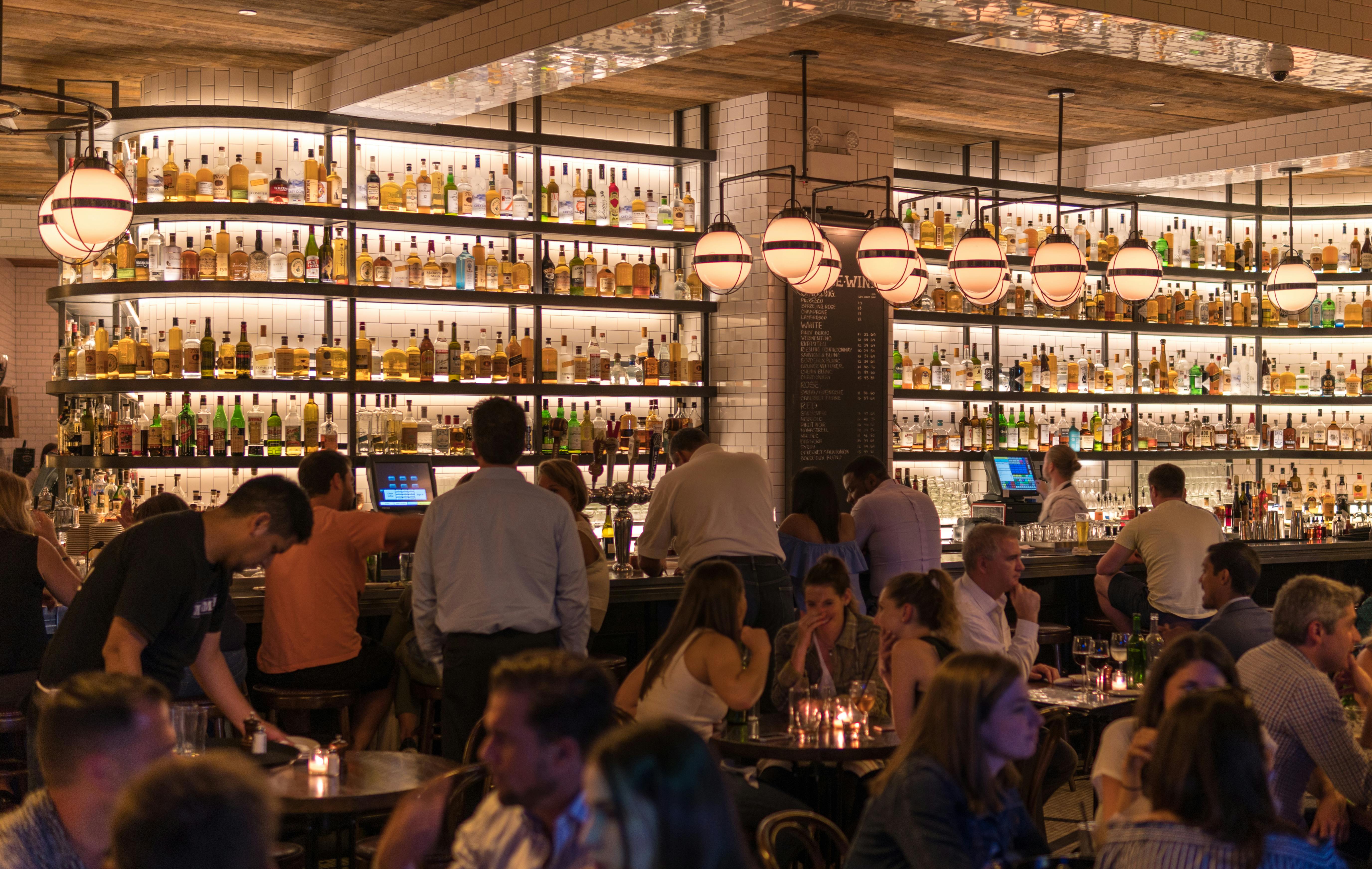 Five Vines casual dining restaurant visual